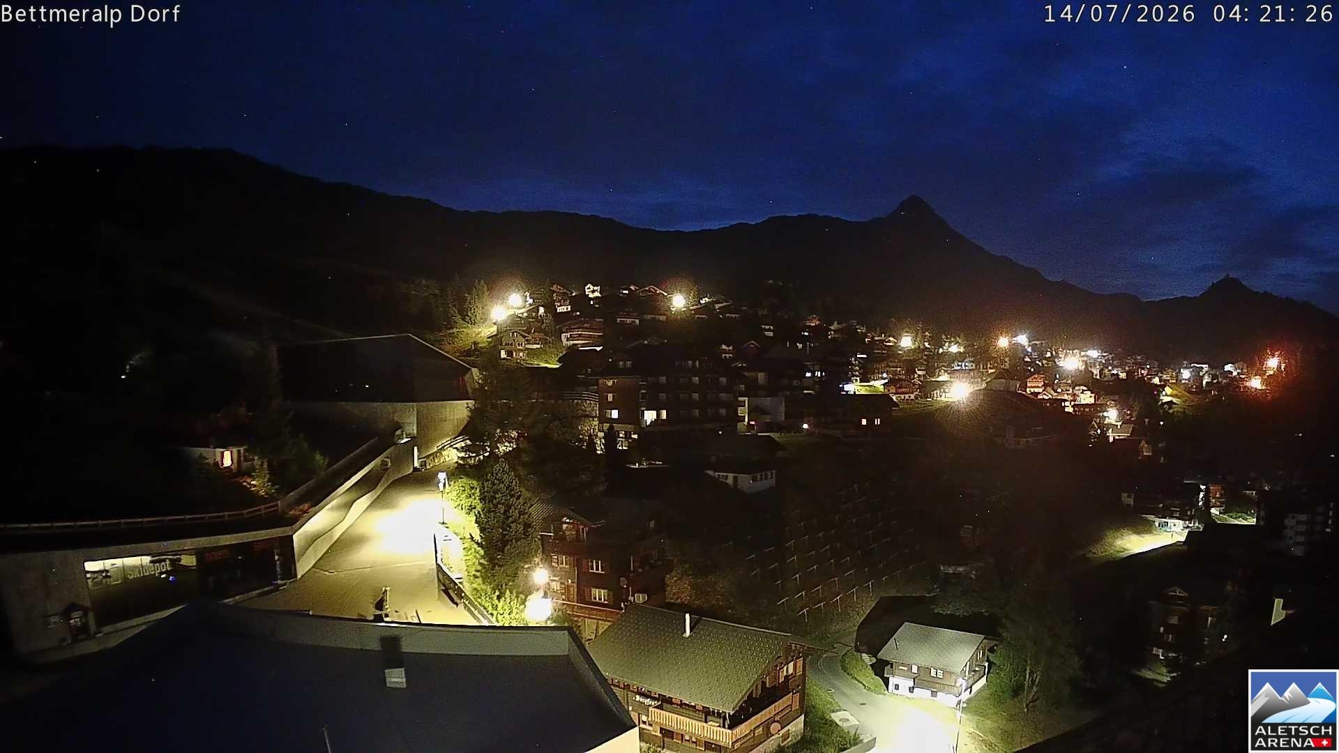 Archived image Webcam Bettmeralp II