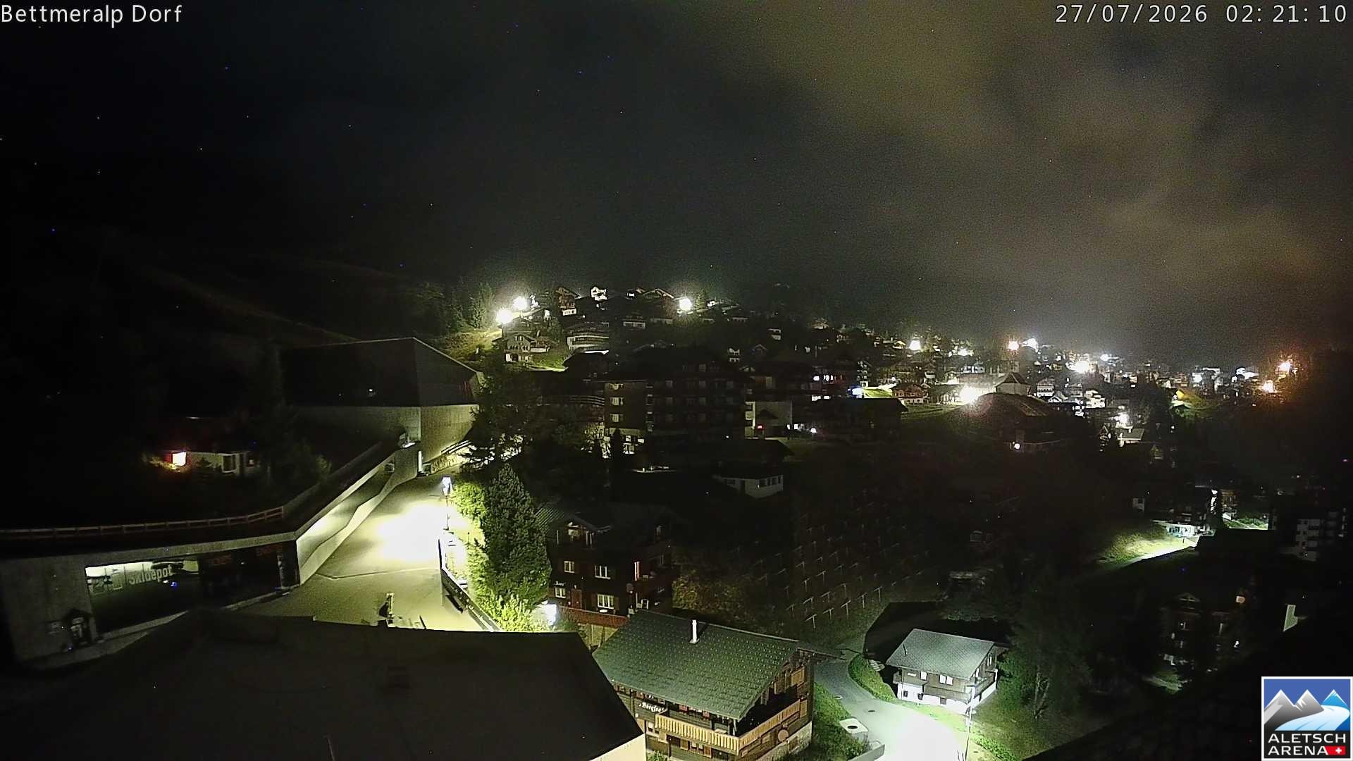 Archiv Foto Webcam Bettmeralp, Schweiz