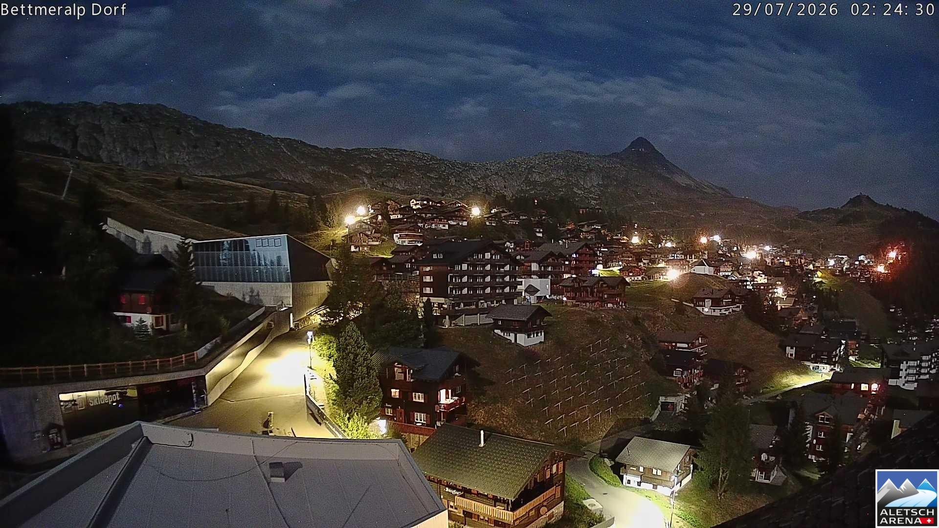 Archived image Webcam Bettmeralp II