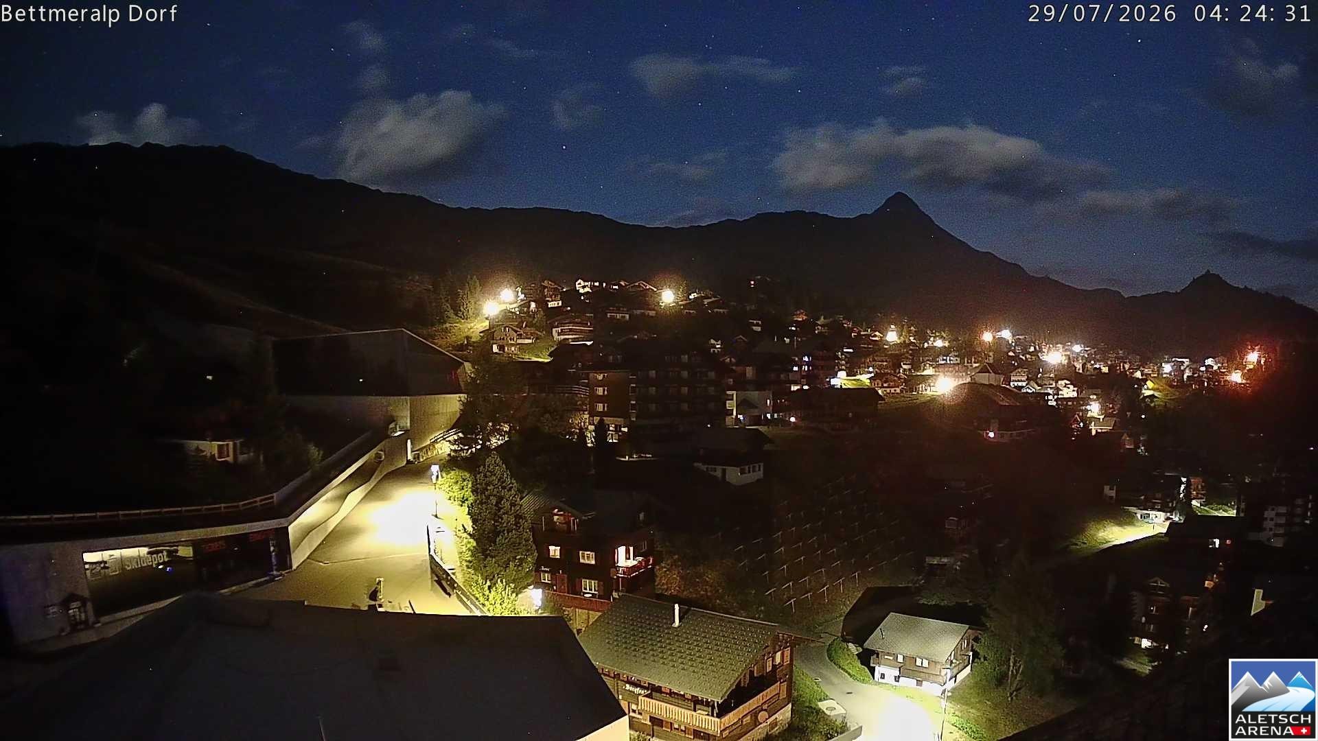 Archived image Webcam Bettmeralp II