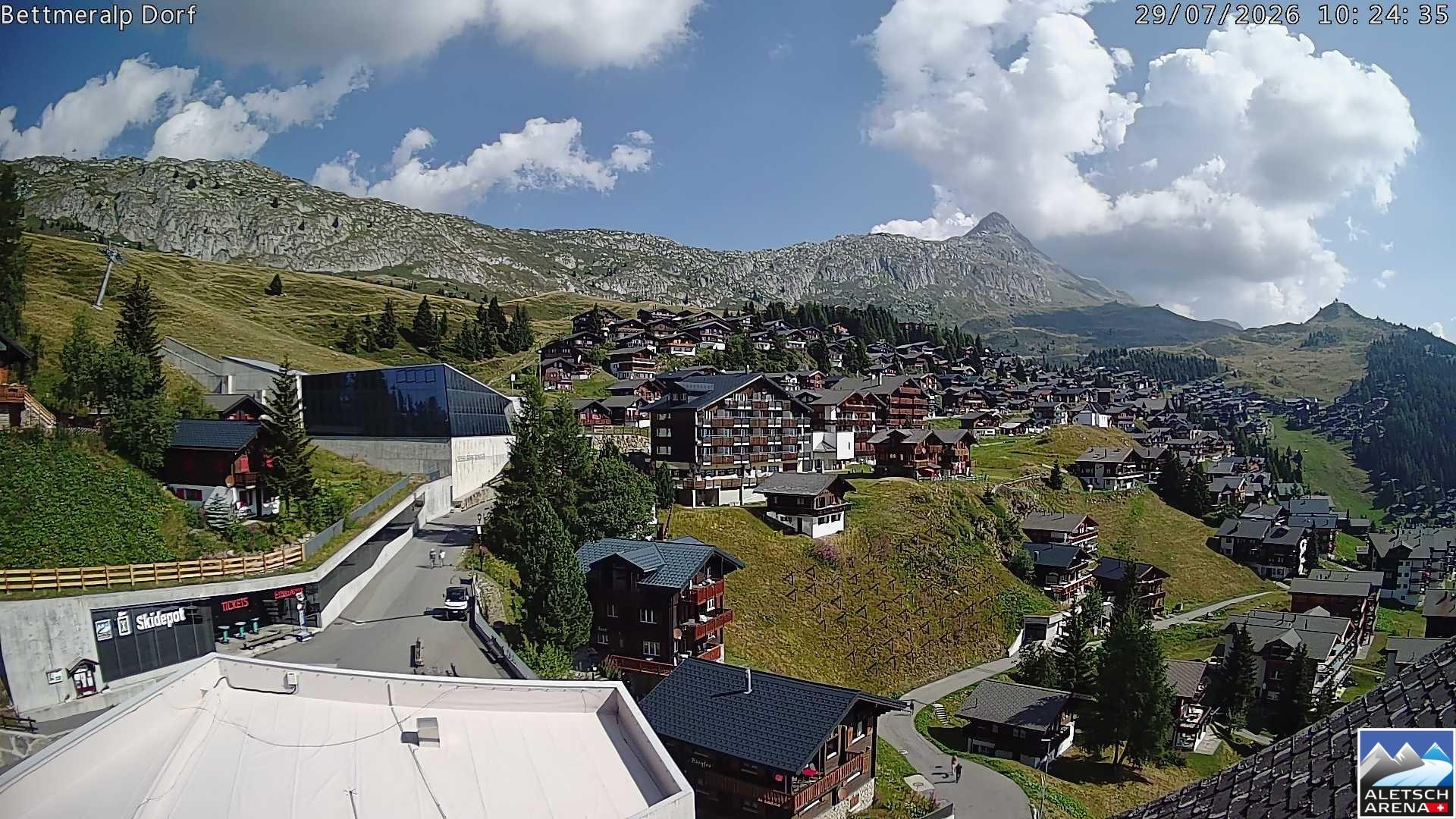 Archived image Webcam Bettmeralp II