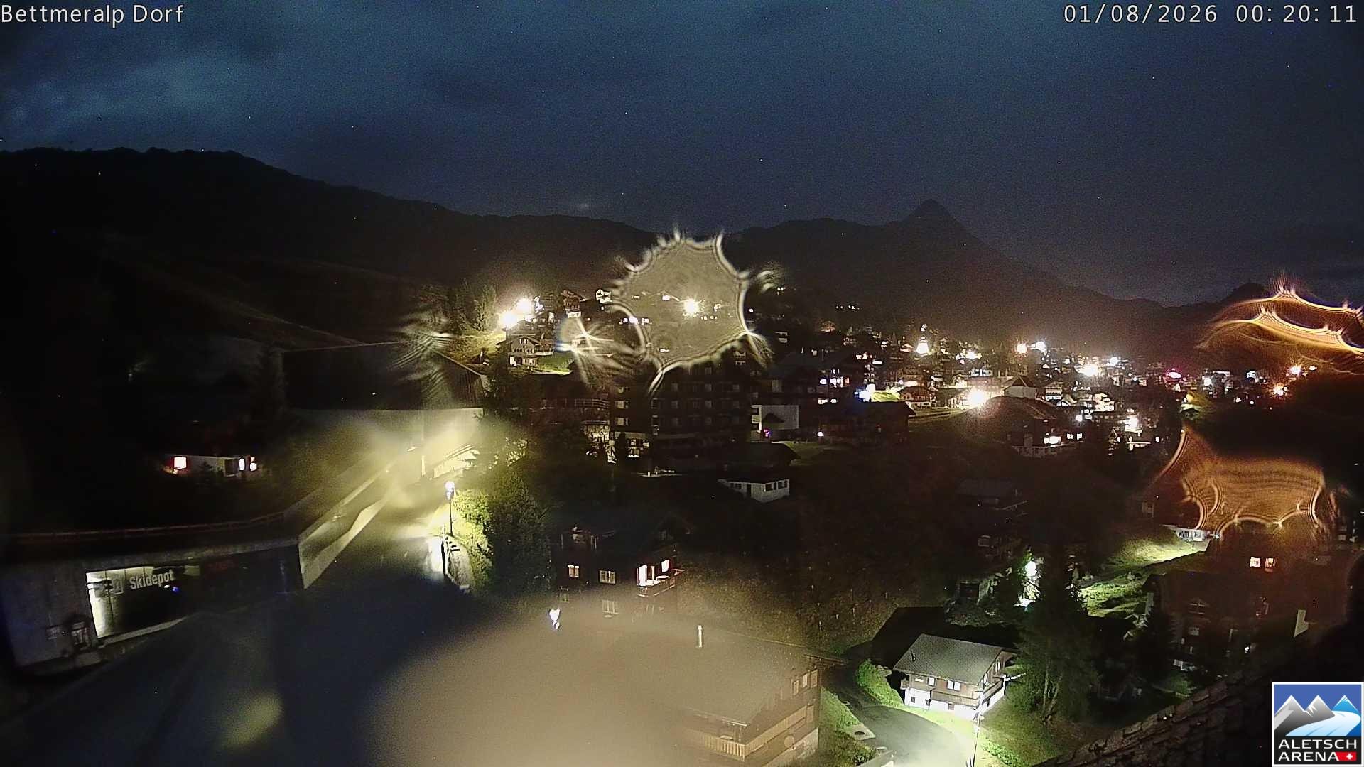 Archived image Webcam Bettmeralp II