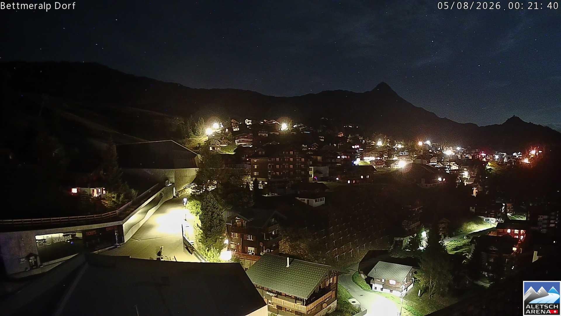 Archived image Webcam Bettmeralp II