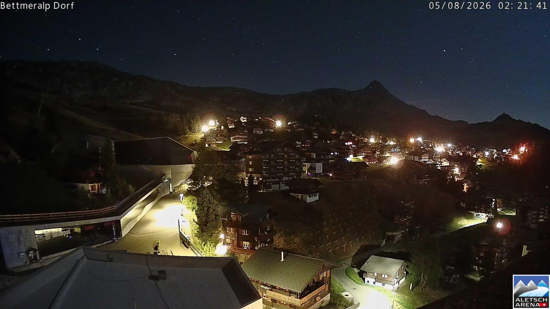 Archived image Webcam Bettmeralp II