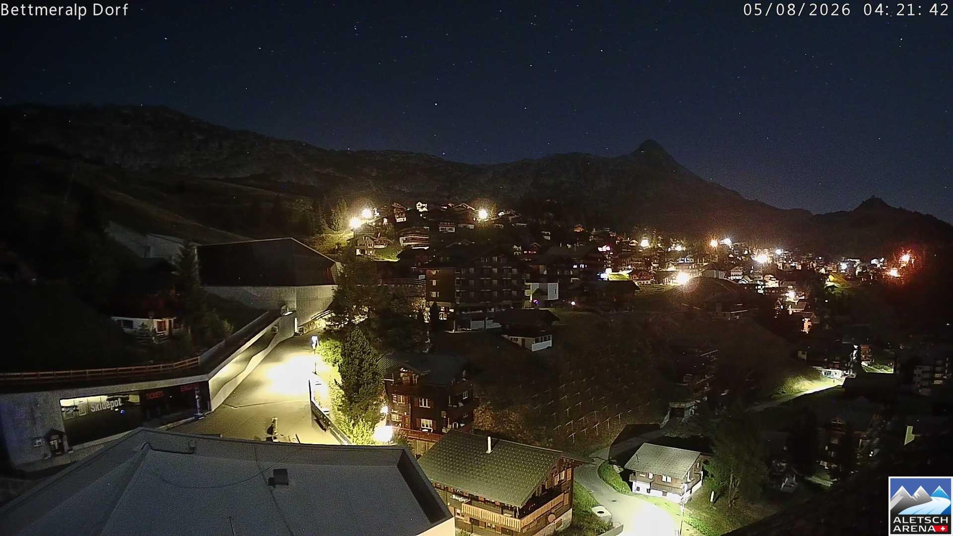 Archived image Webcam Bettmeralp II