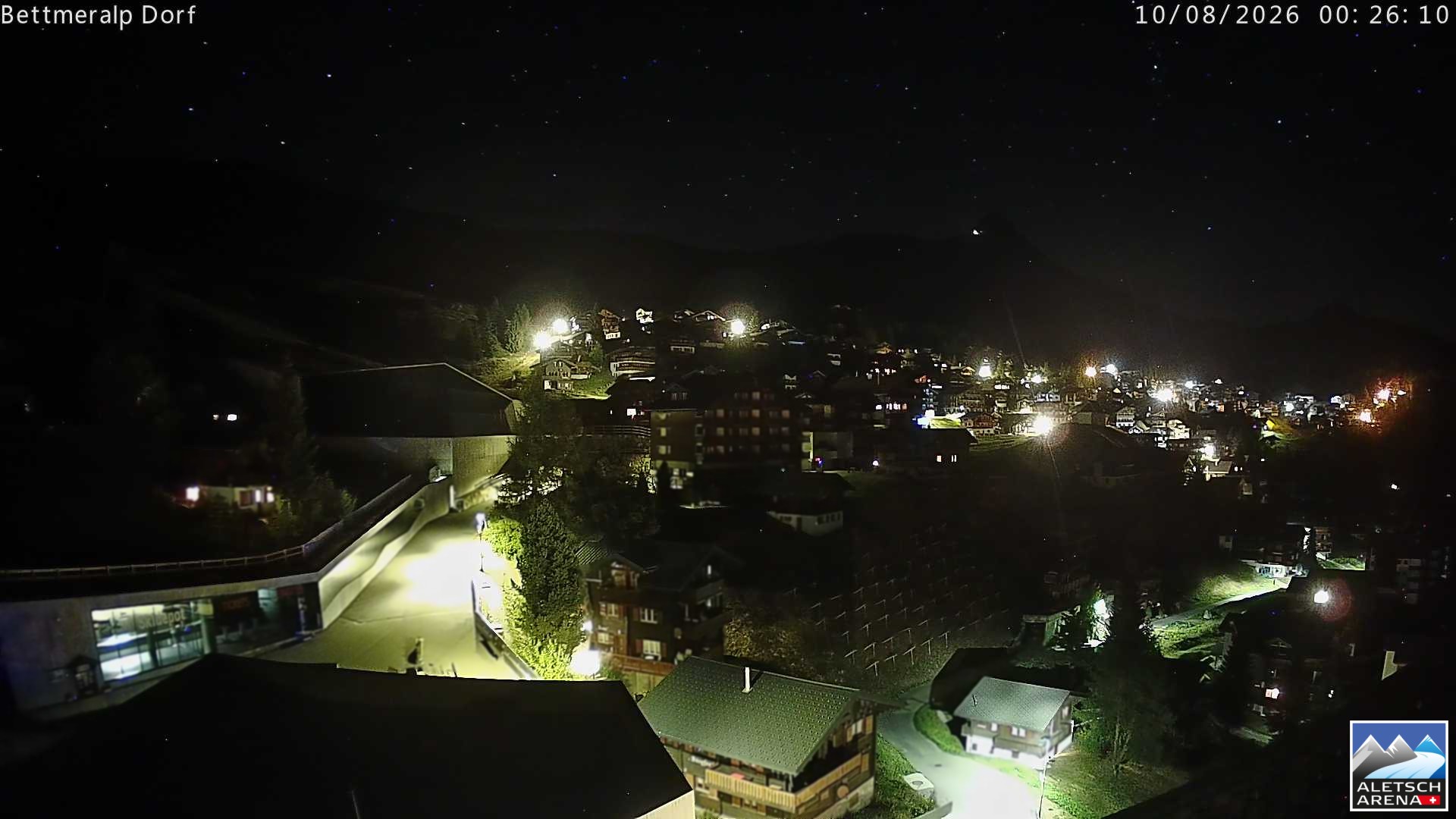 Archiv Foto Webcam Bettmeralp, Schweiz