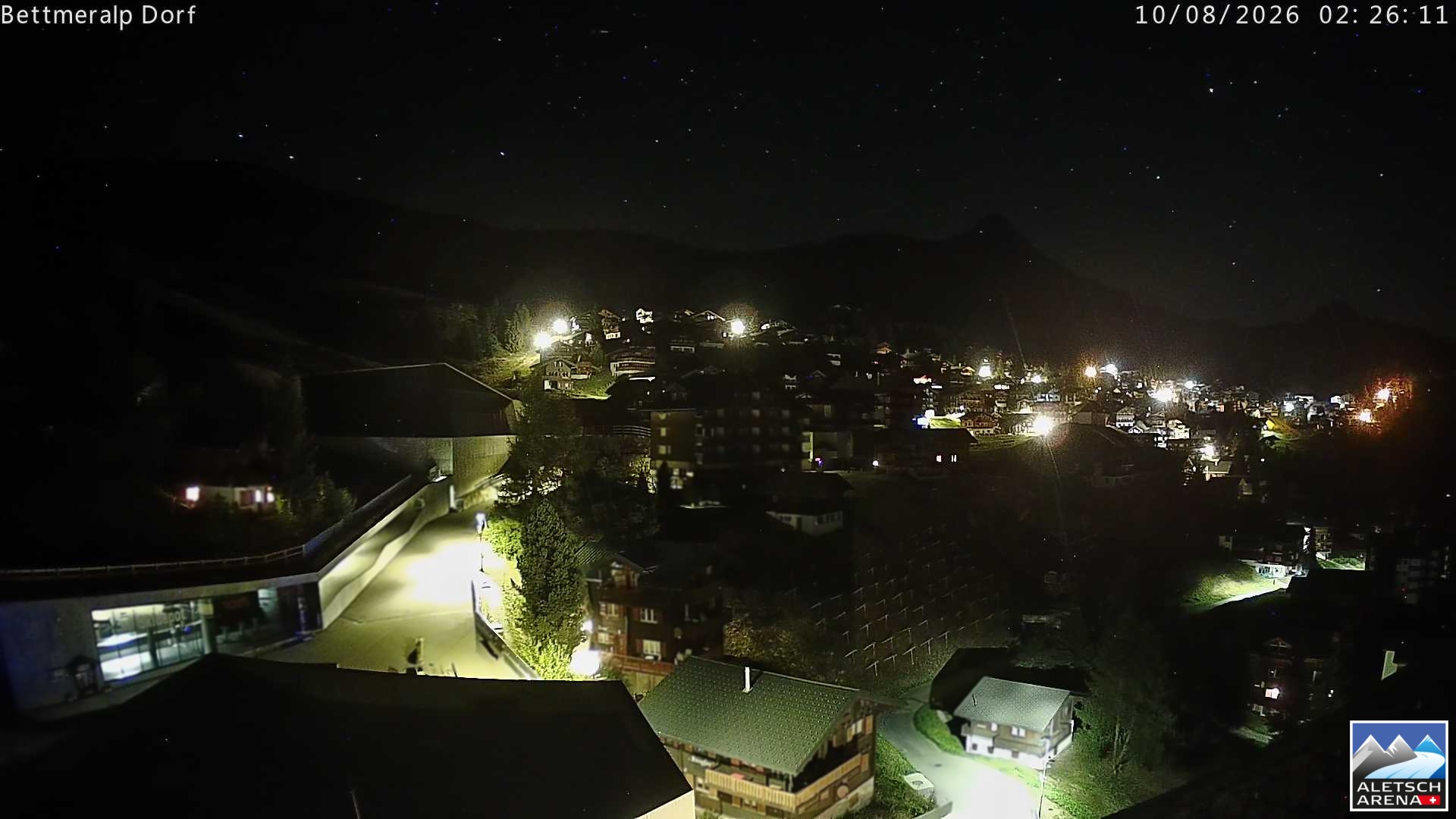 Archiv Foto Webcam Bettmeralp, Schweiz