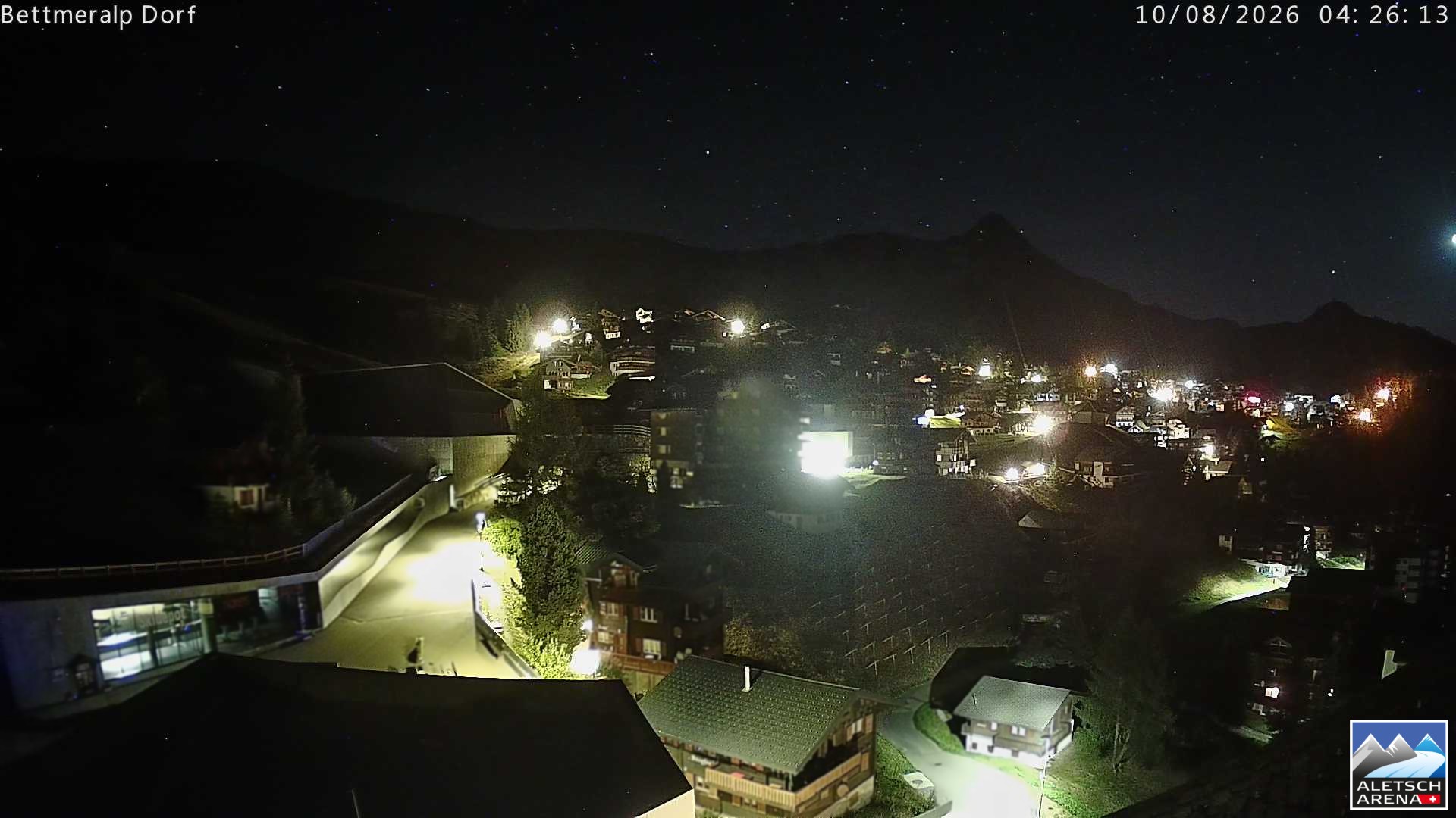 Archiv Foto Webcam Bettmeralp, Schweiz