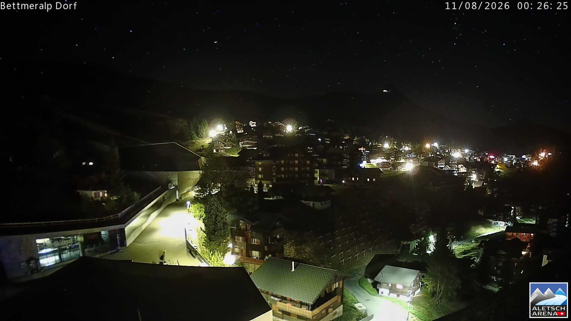 Archived image Webcam Bettmeralp II