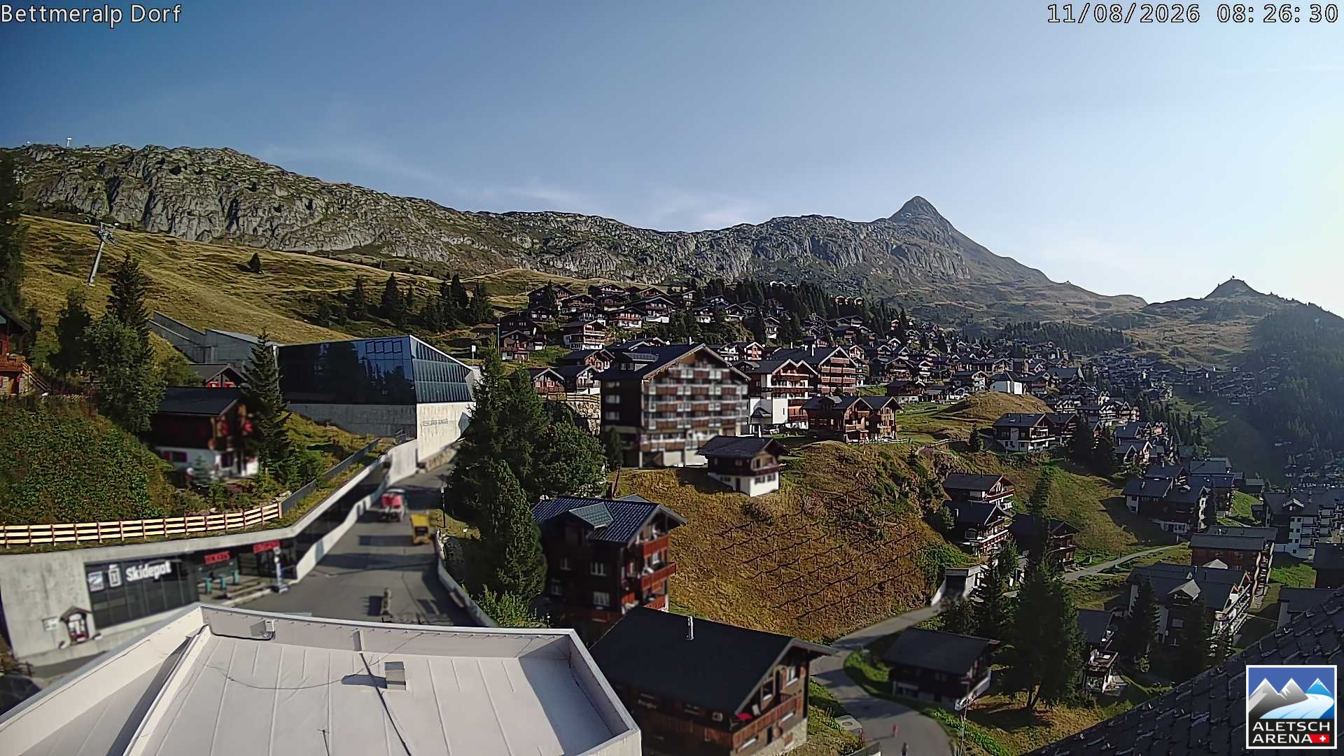 Archived image Webcam Bettmeralp II