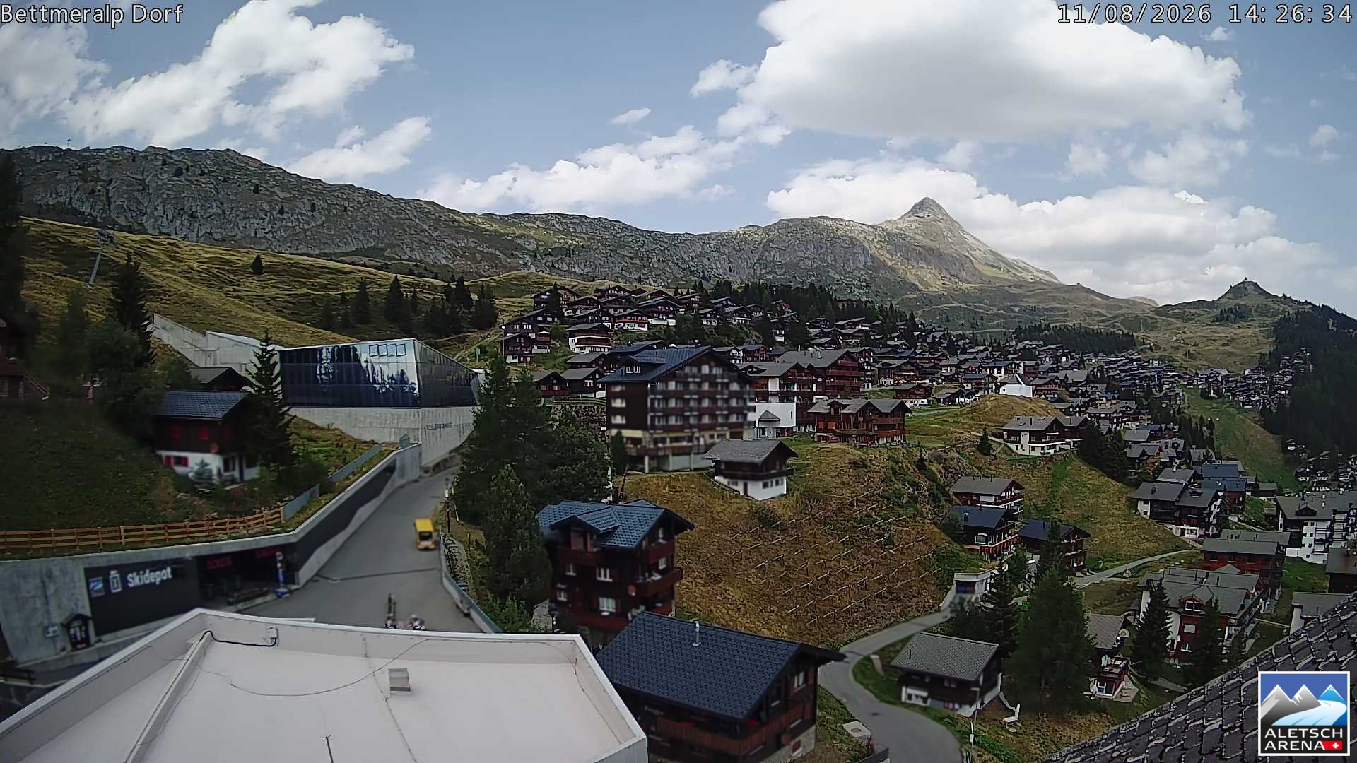 Archived image Webcam Bettmeralp II
