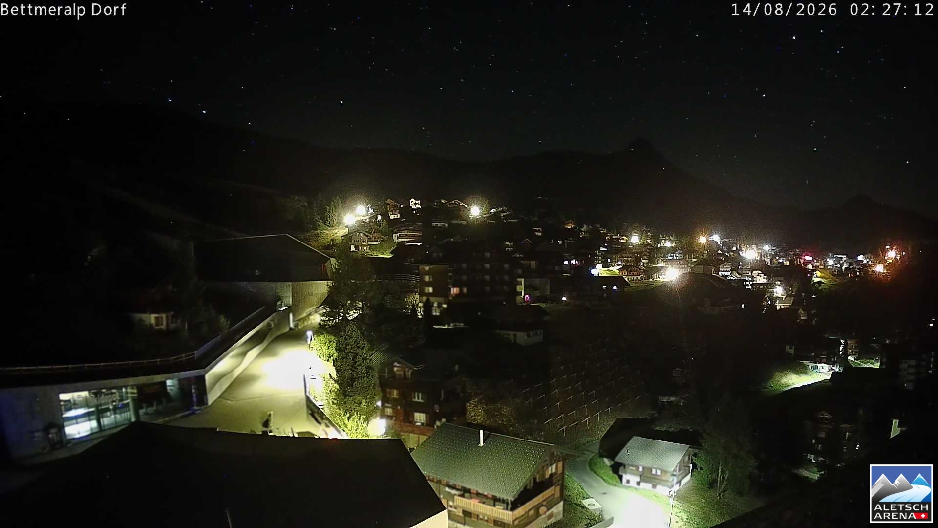 Archiv Foto Webcam Bettmeralp, Schweiz