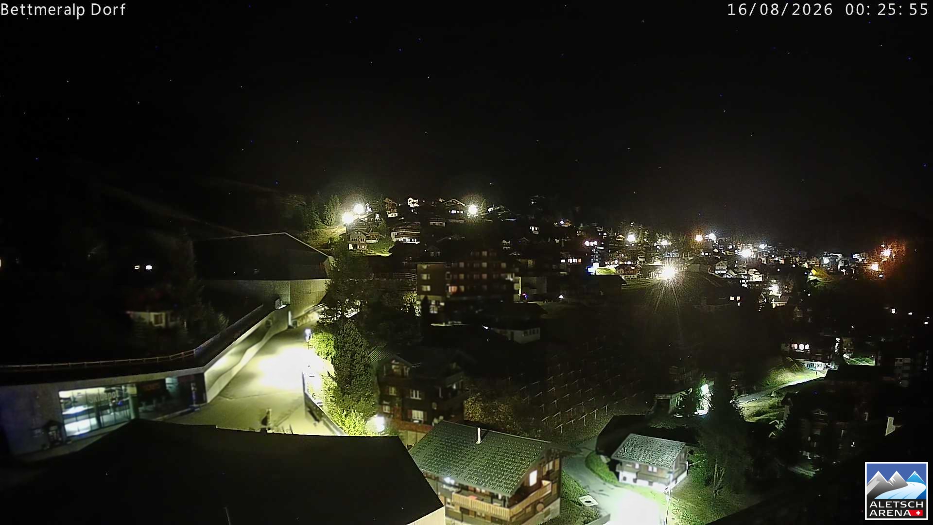 Archiv Foto Webcam Bettmeralp, Schweiz