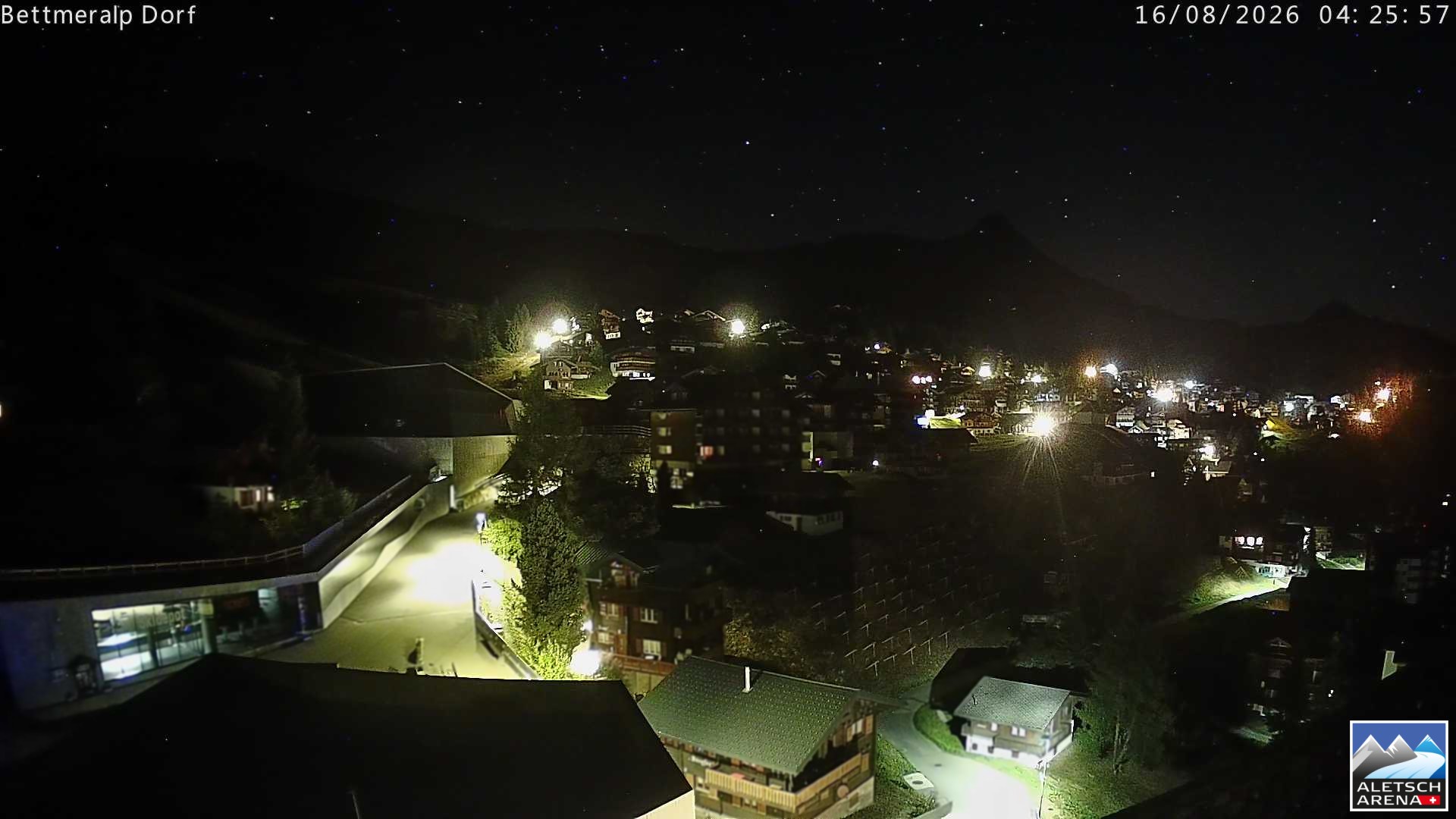 Archiv Foto Webcam Bettmeralp, Schweiz