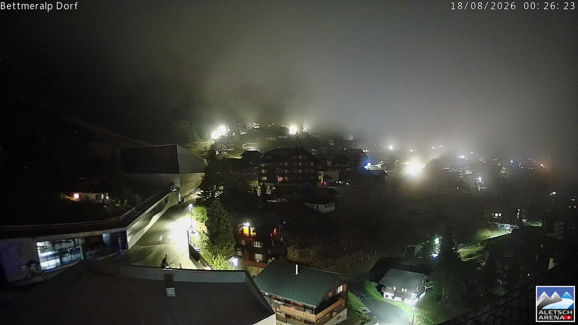 Archived image Webcam Bettmeralp II