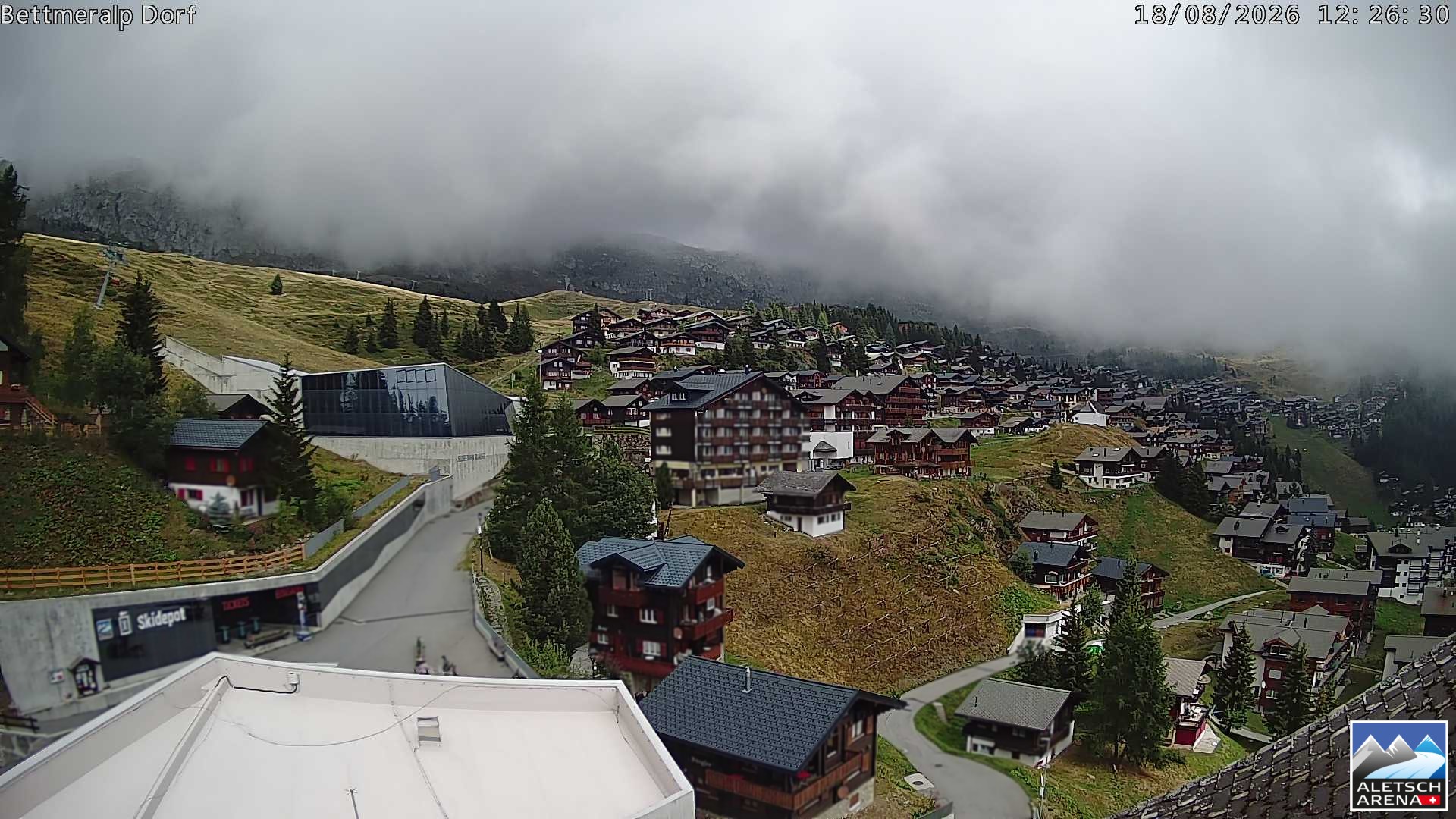Archived image Webcam Bettmeralp II