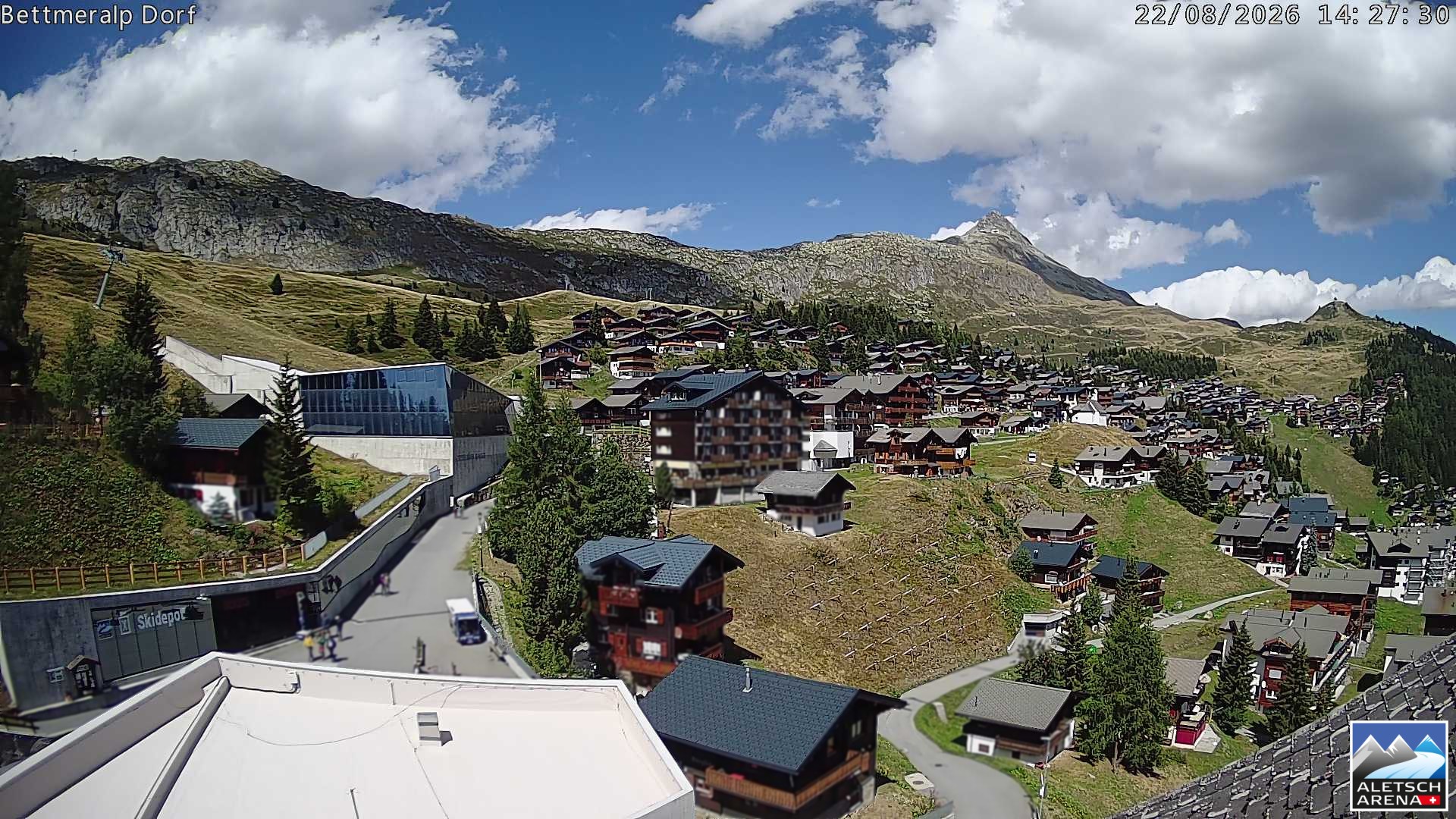 Archived image Webcam Bettmeralp II