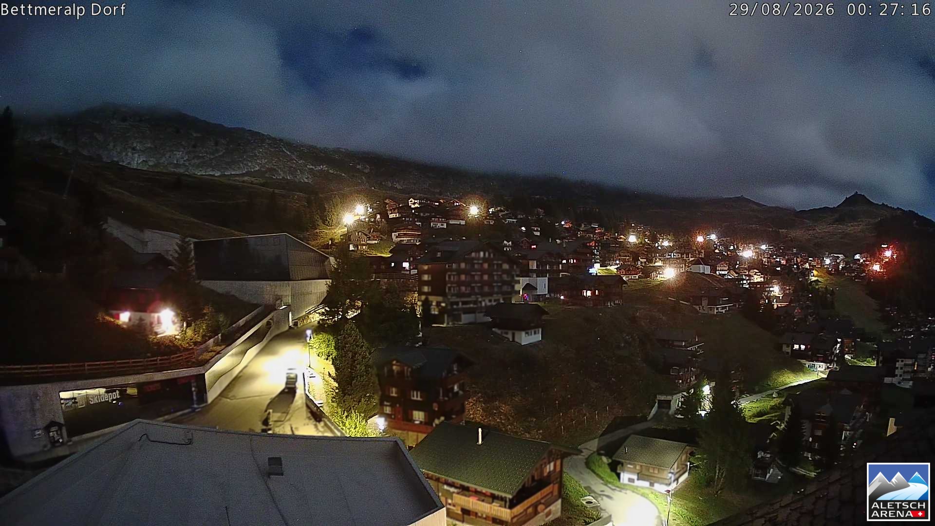 Archived image Webcam Bettmeralp II