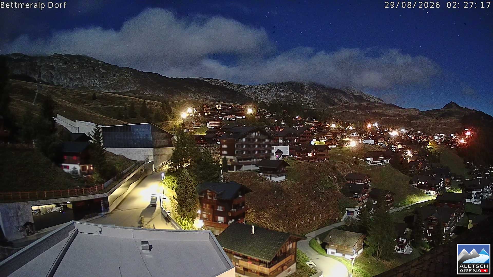 Archived image Webcam Bettmeralp II