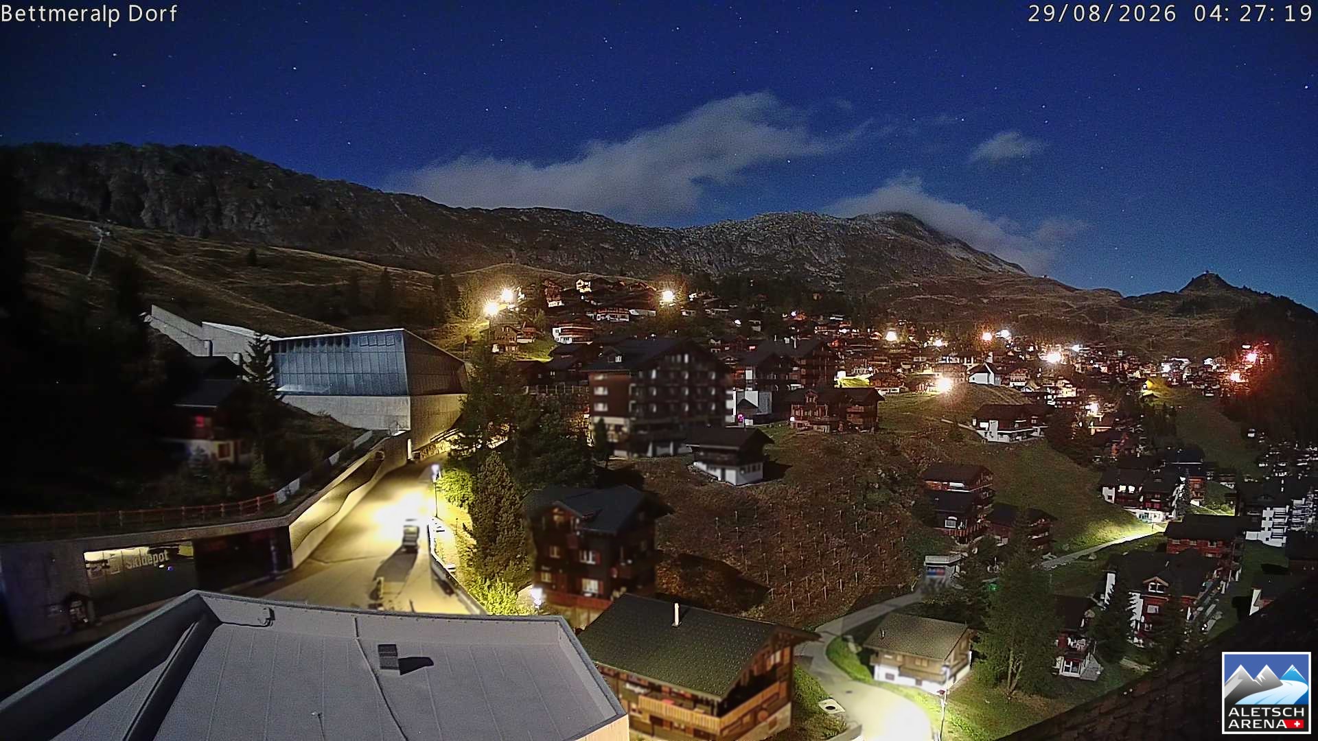 Archived image Webcam Bettmeralp II