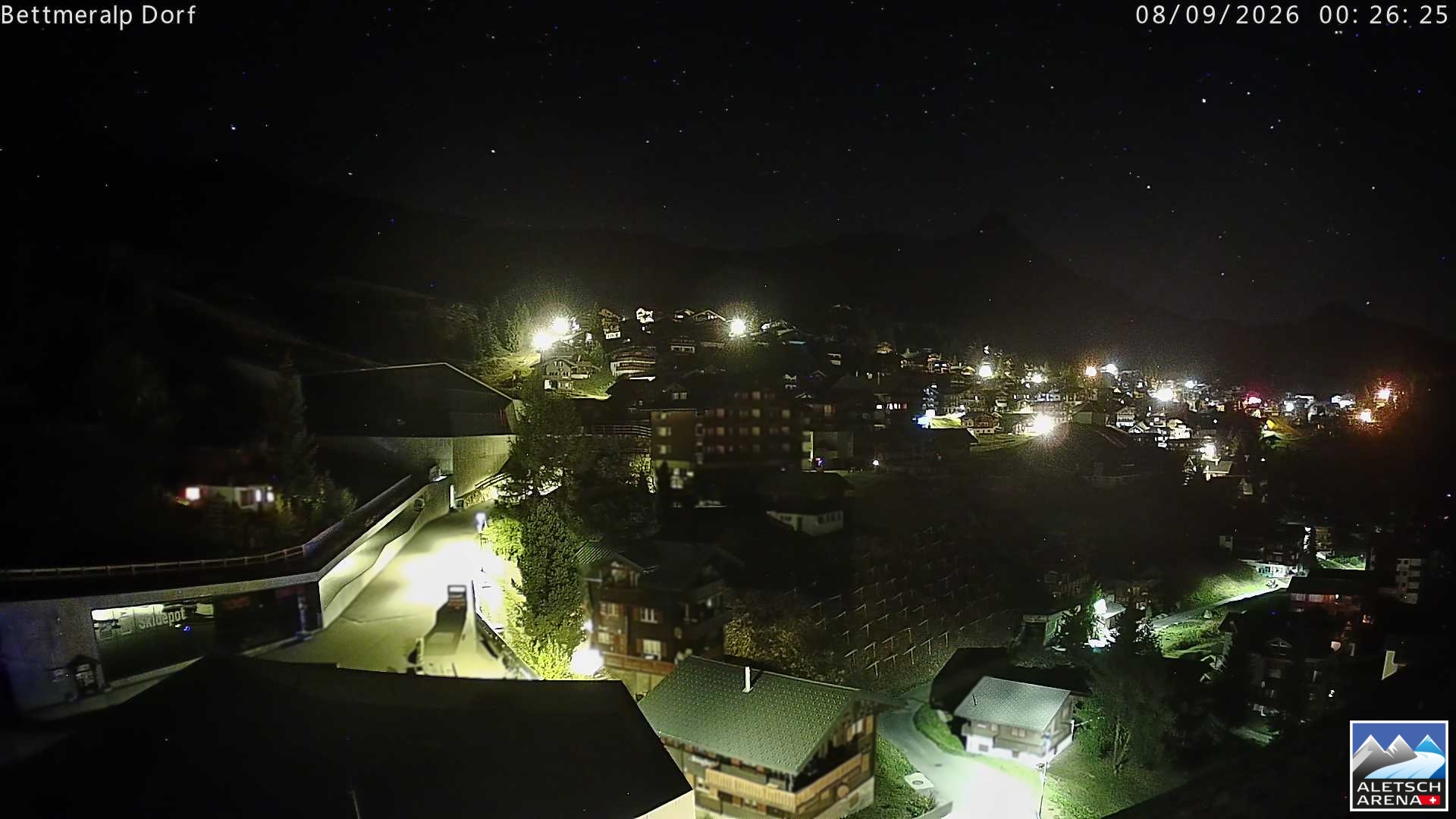 Archived image Webcam Bettmeralp II