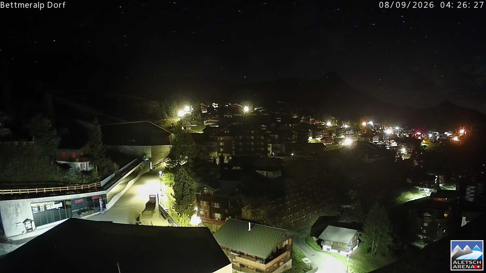 Archived image Webcam Bettmeralp II