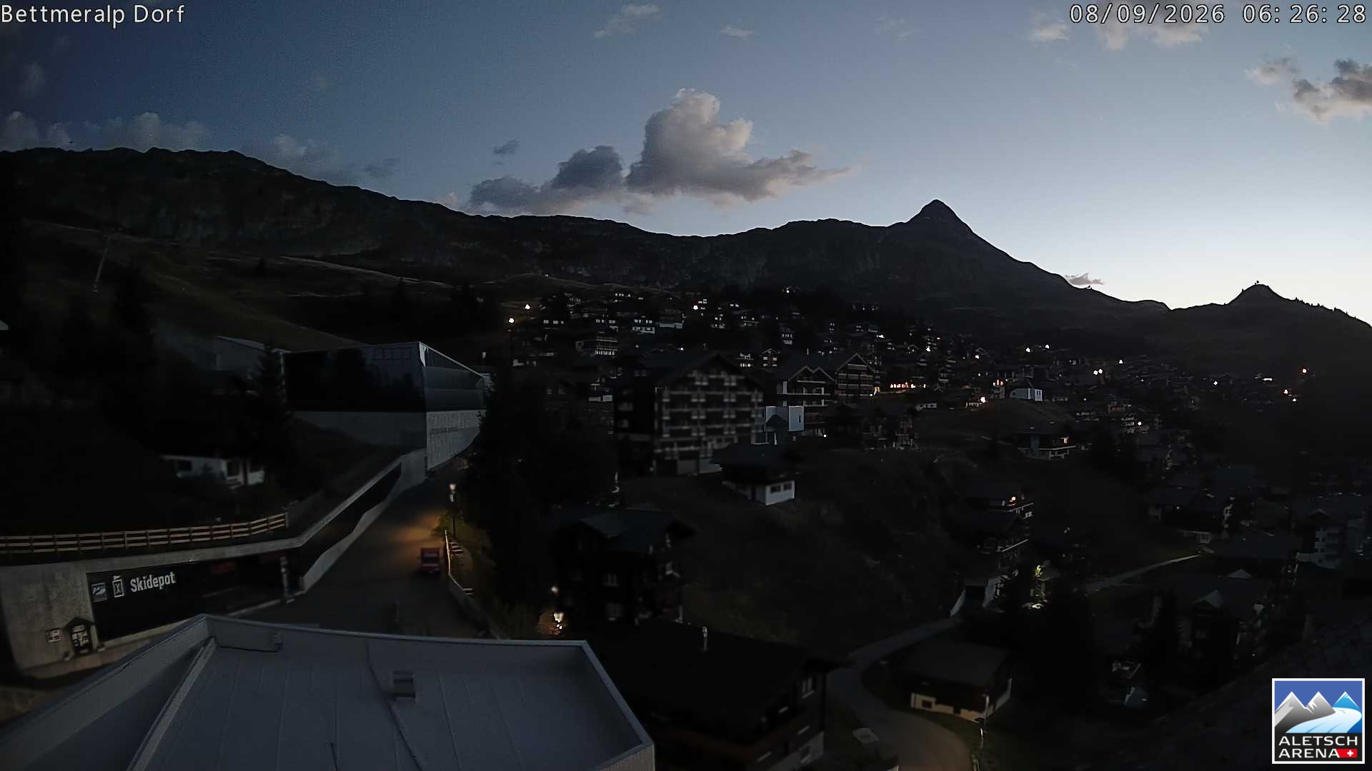 Archived image Webcam Bettmeralp II