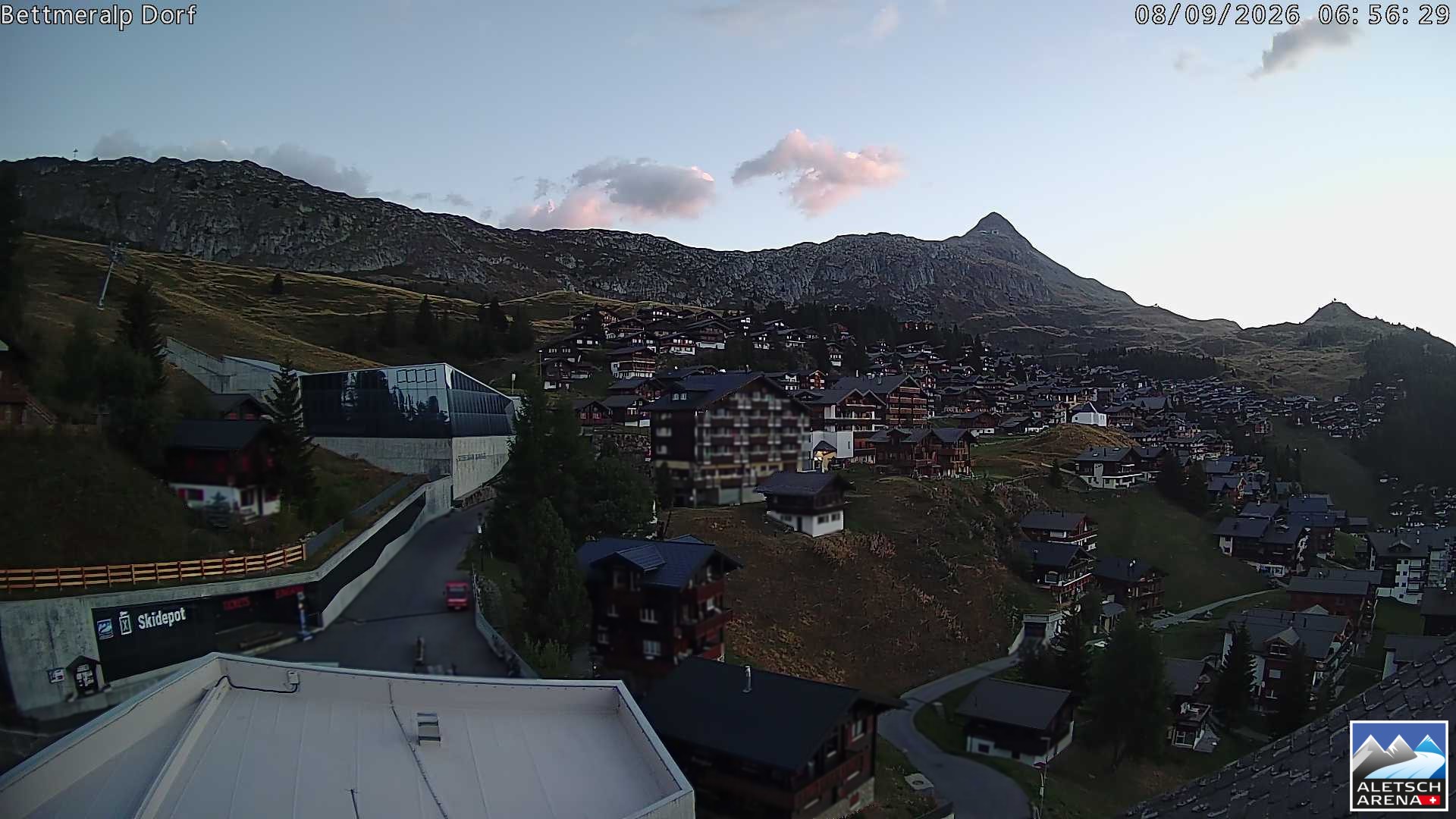 Archived image Webcam Bettmeralp II