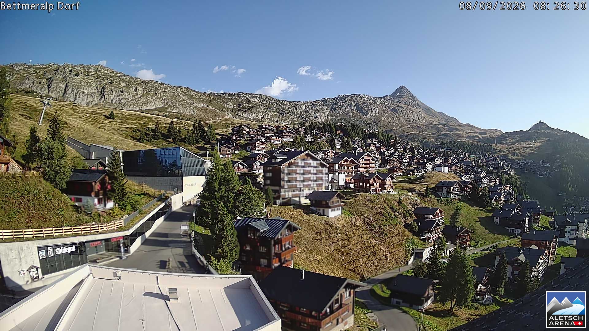 Archived image Webcam Bettmeralp II