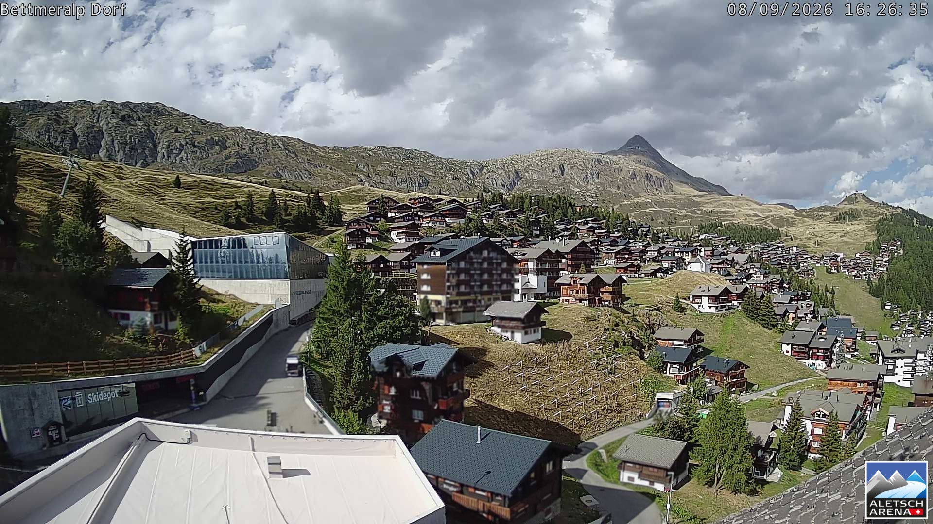 Archived image Webcam Bettmeralp II
