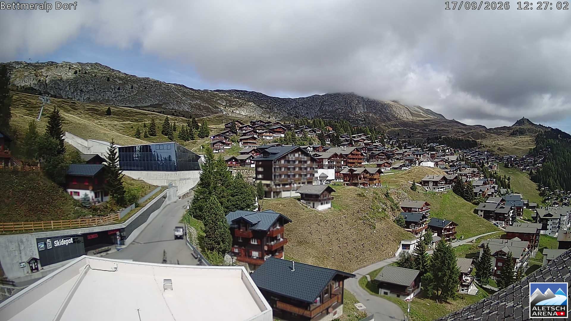Archived image Webcam Bettmeralp II