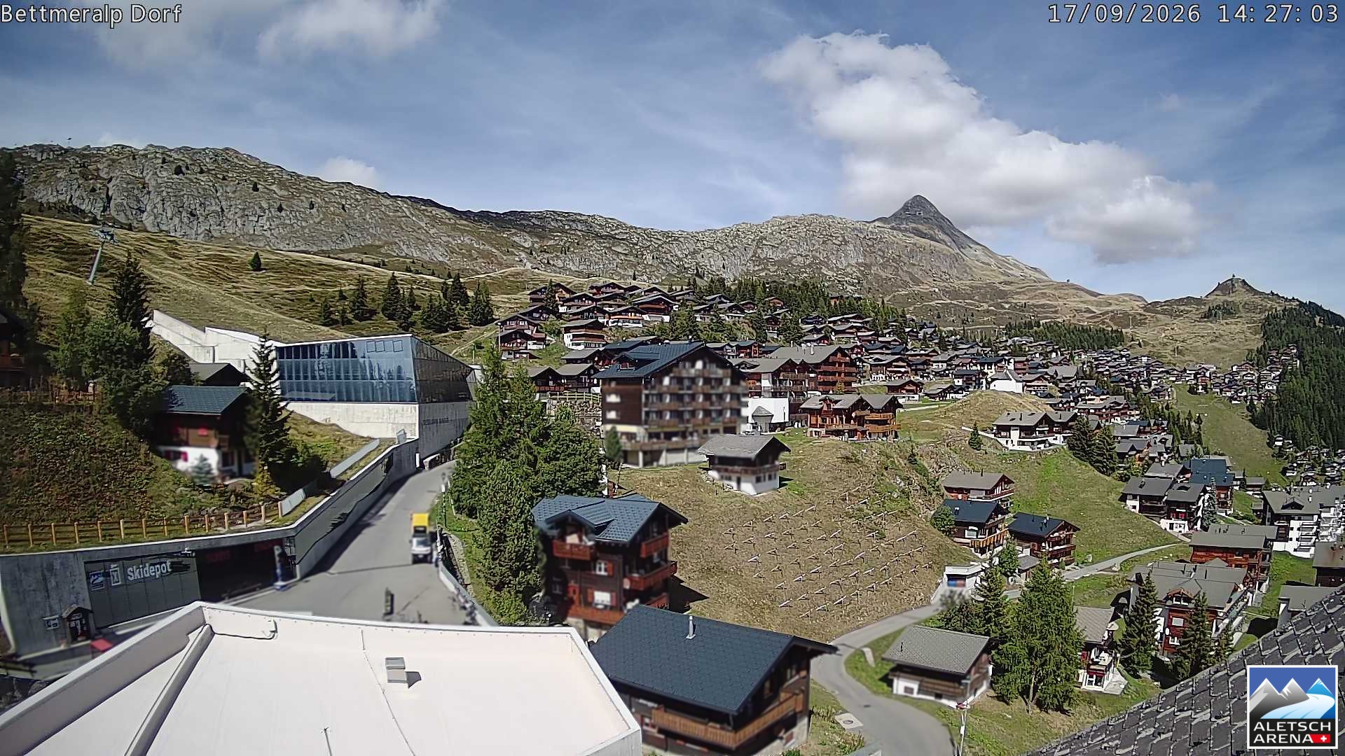 Archived image Webcam Bettmeralp II
