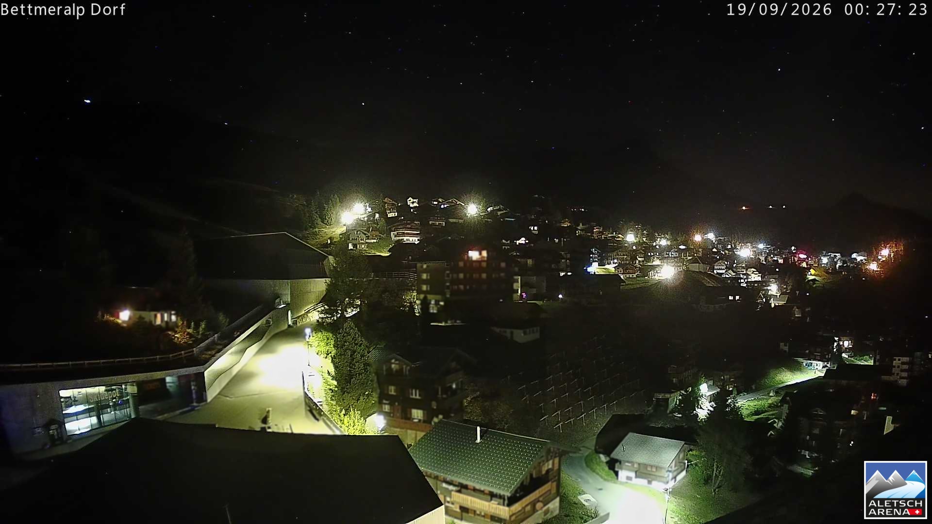 Archiv Foto Webcam Bettmeralp, Schweiz
