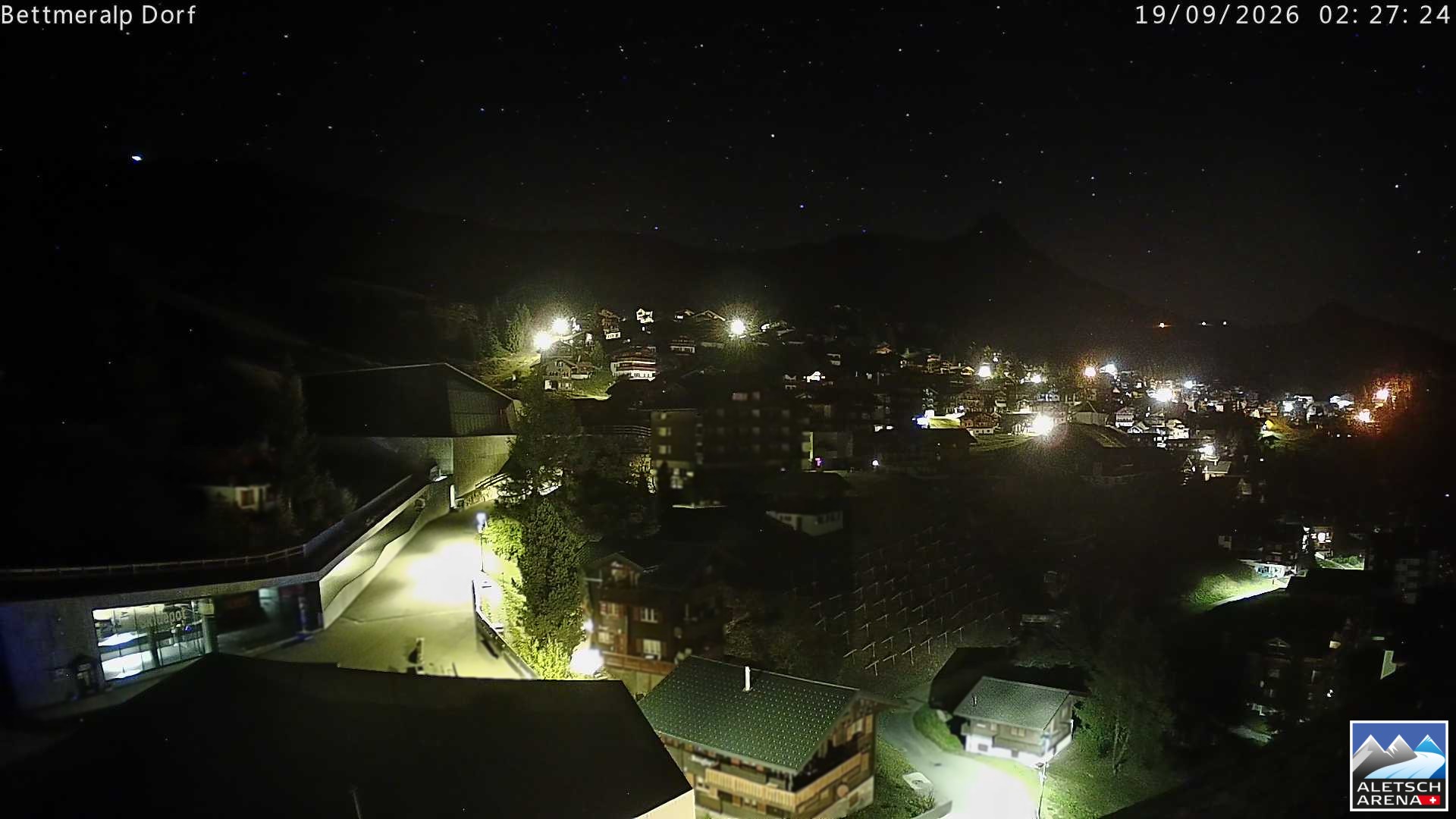Archiv Foto Webcam Bettmeralp, Schweiz