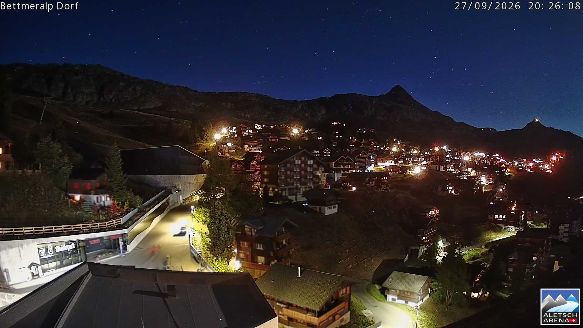 Archived image Webcam Bettmeralp II