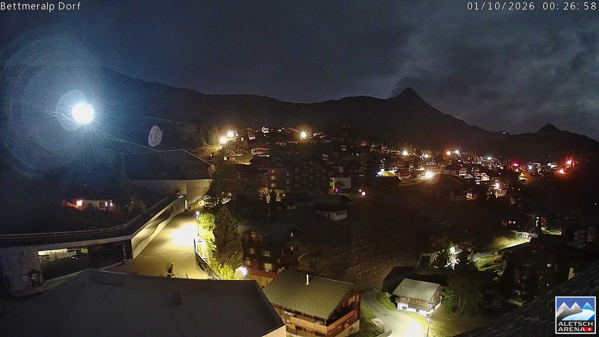 Archived image Webcam Bettmeralp II