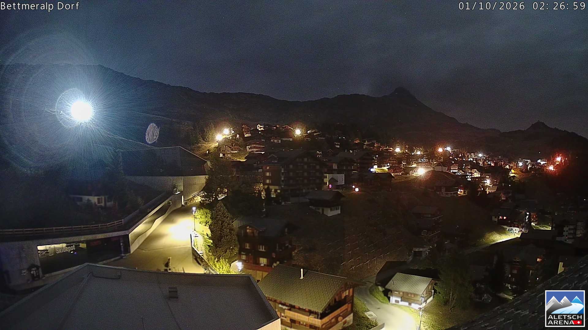 Archived image Webcam Bettmeralp II