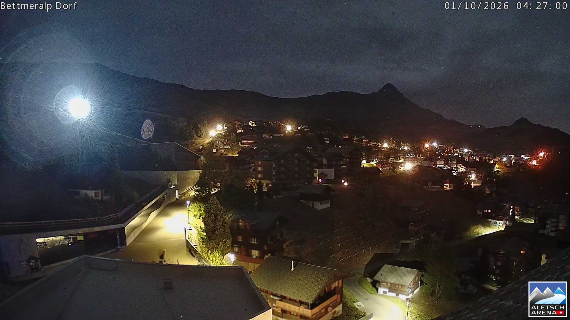 Archived image Webcam Bettmeralp II
