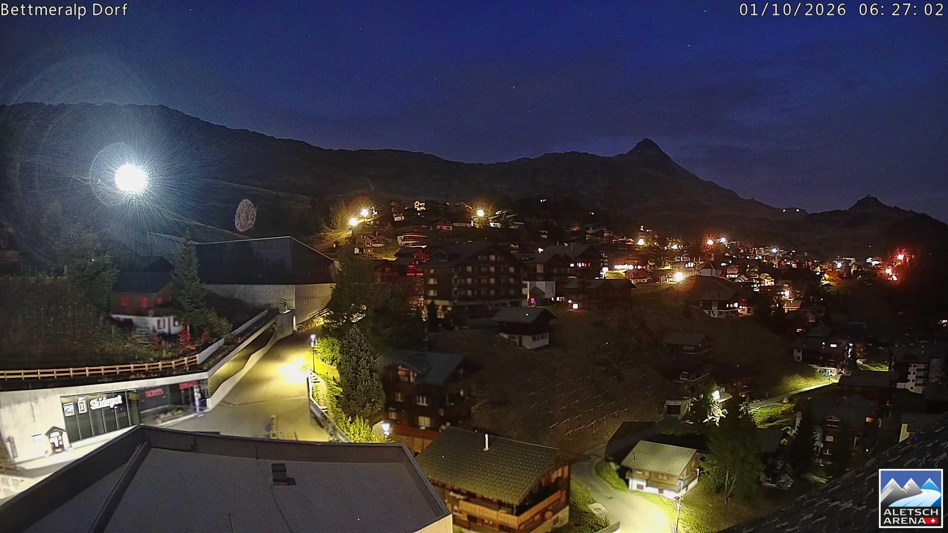 Archived image Webcam Bettmeralp II