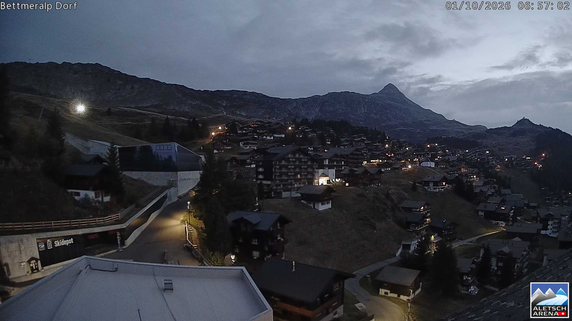 Archived image Webcam Bettmeralp II