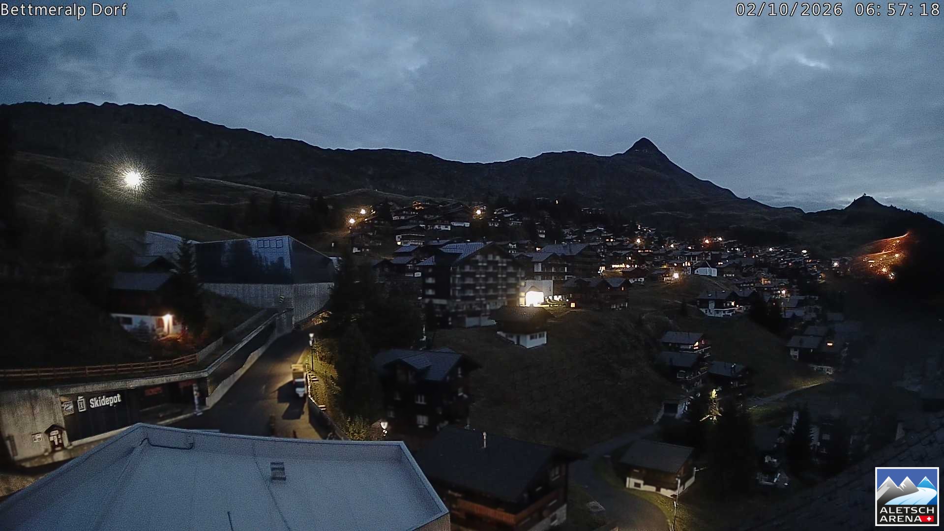 Archived image Webcam Bettmeralp II