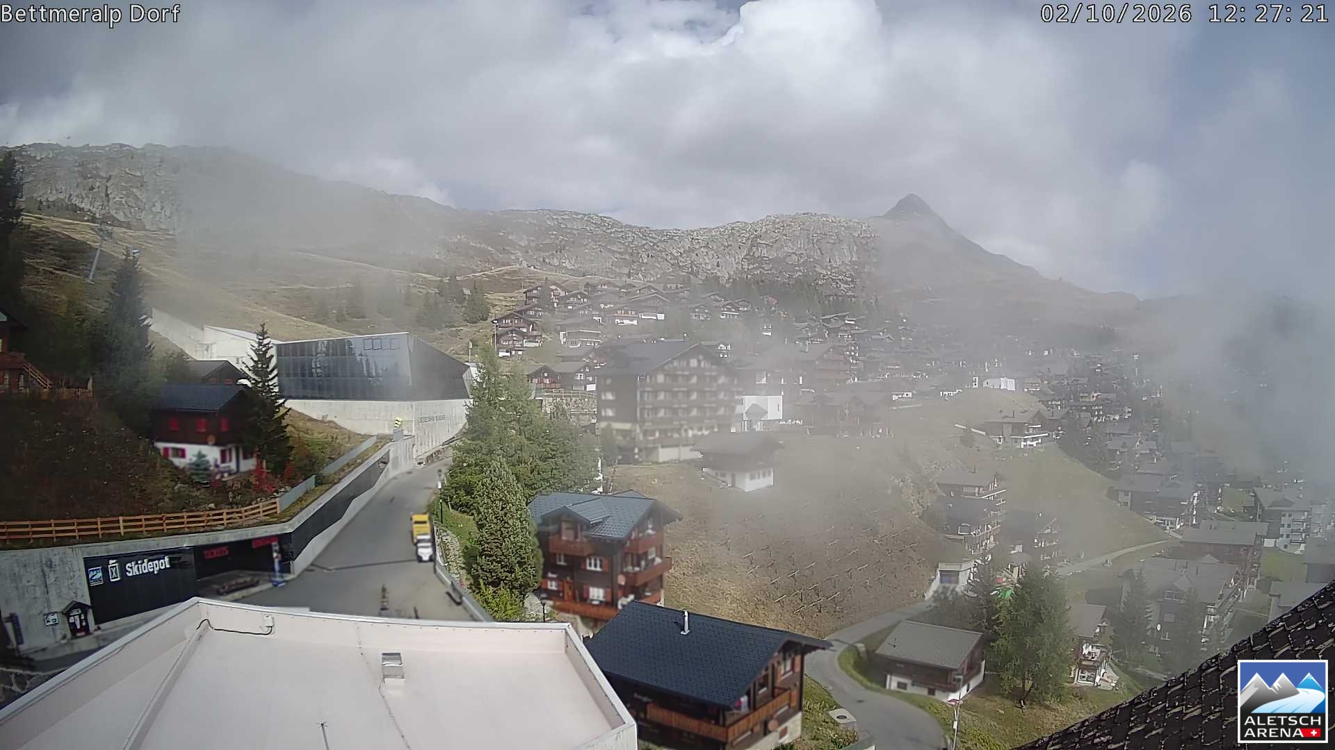 Archived image Webcam Bettmeralp II