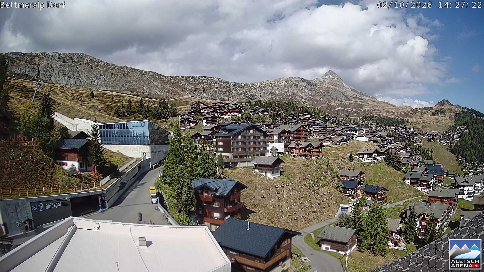 Archived image Webcam Bettmeralp II