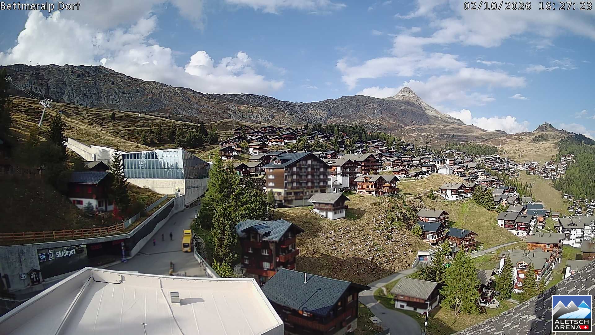 Archived image Webcam Bettmeralp II