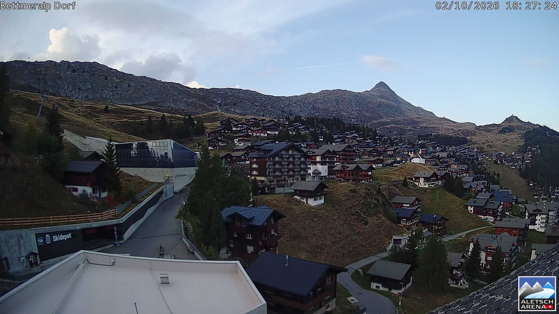 Archived image Webcam Bettmeralp II