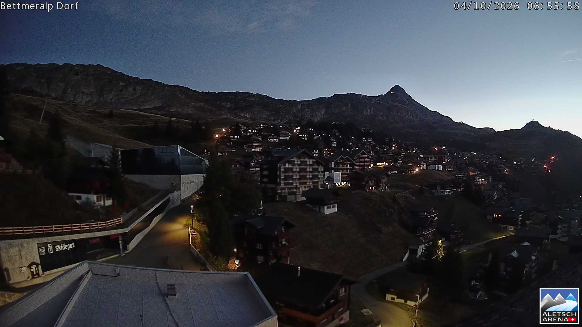 Archived image Webcam Bettmeralp II