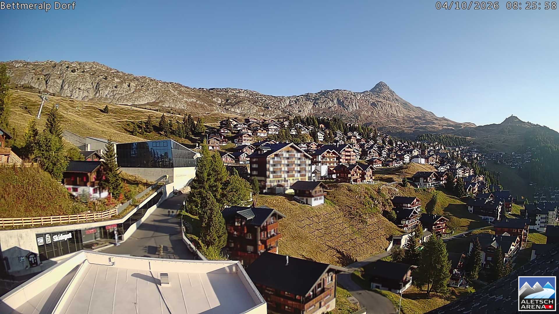 Archived image Webcam Bettmeralp II