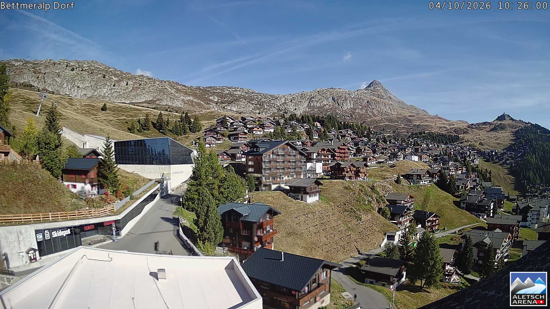 Archived image Webcam Bettmeralp II