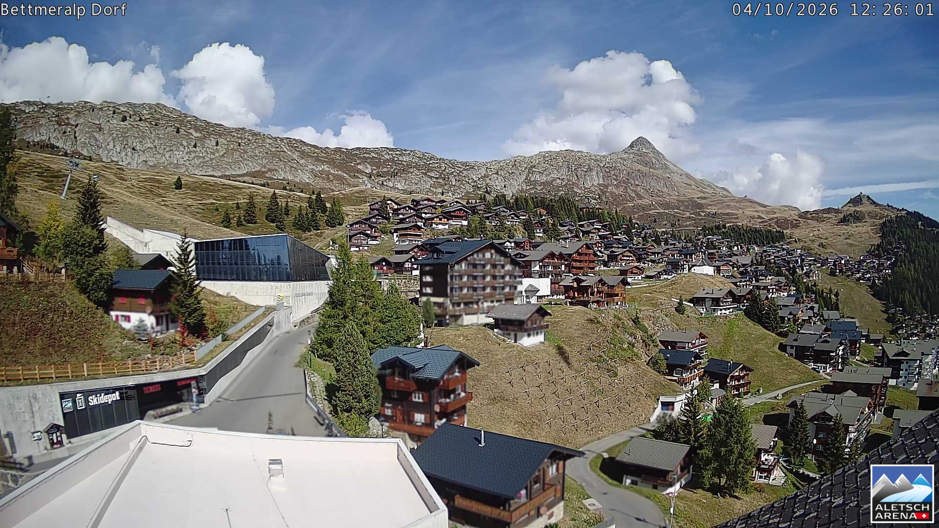 Archived image Webcam Bettmeralp II