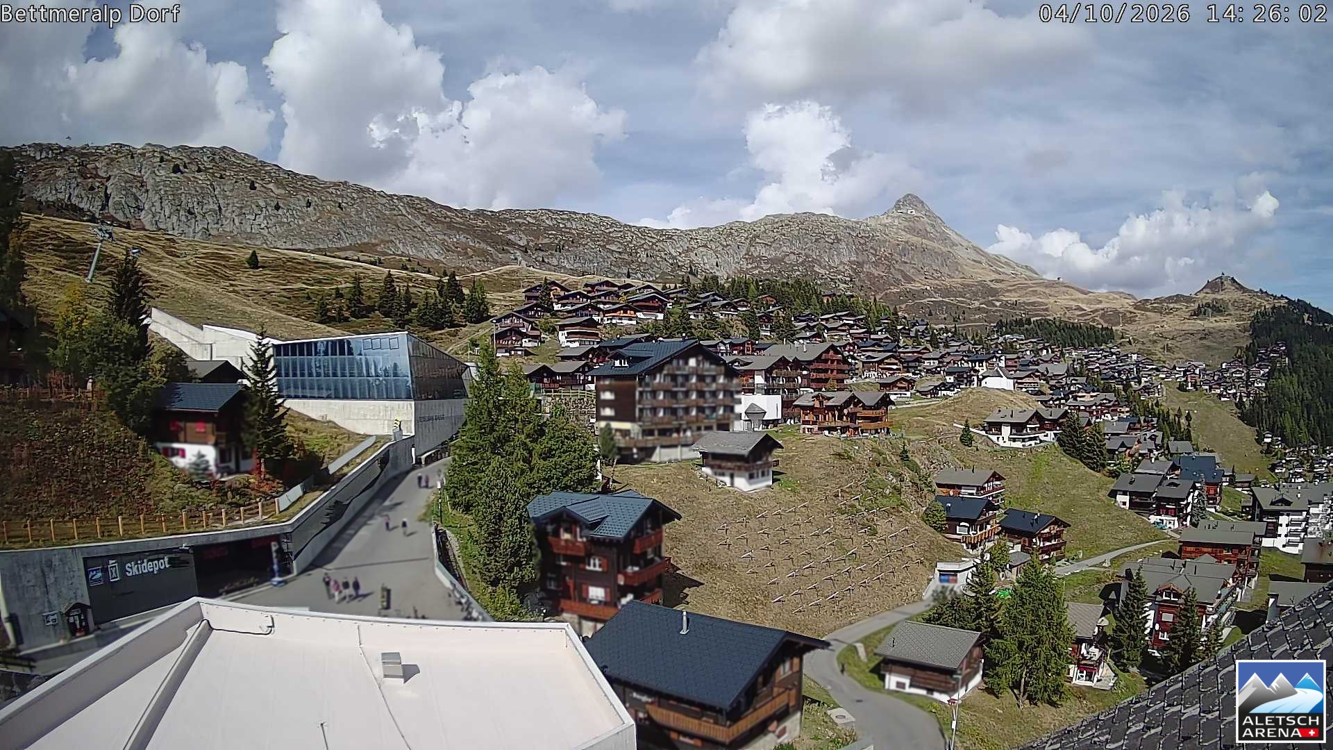 Archived image Webcam Bettmeralp II